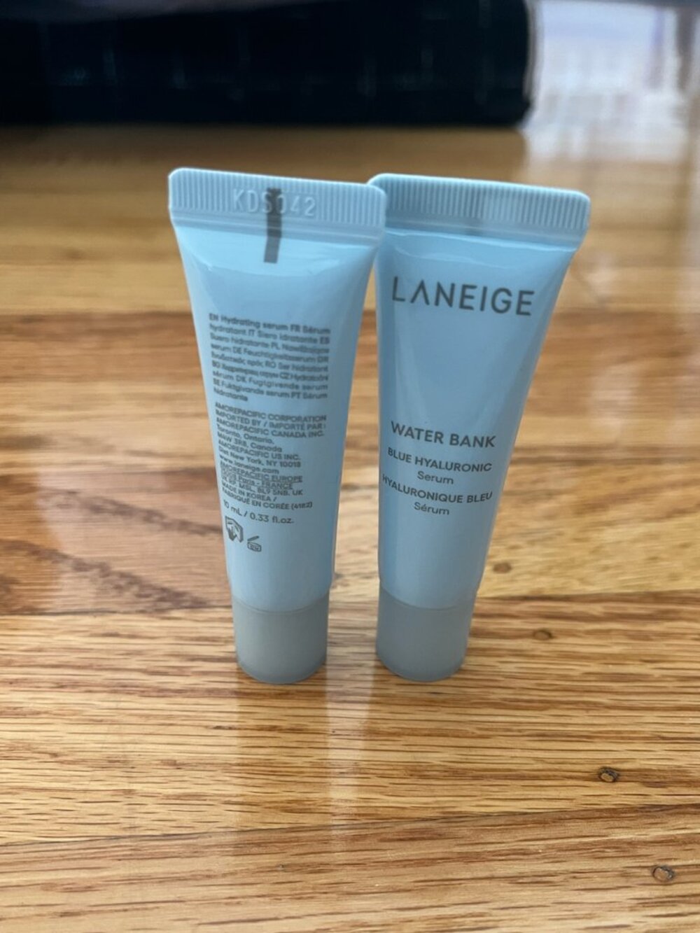 2 Laneige Water Bank Blue Hyaluronic Serum 10 ml / 0.33 fl. oz